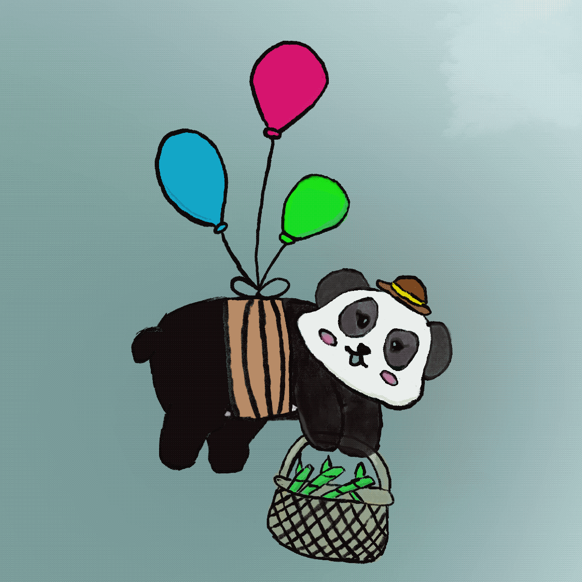 Taking a Panda Drawing, From Illustration, to Product, to Procreate&nbsp;Animation